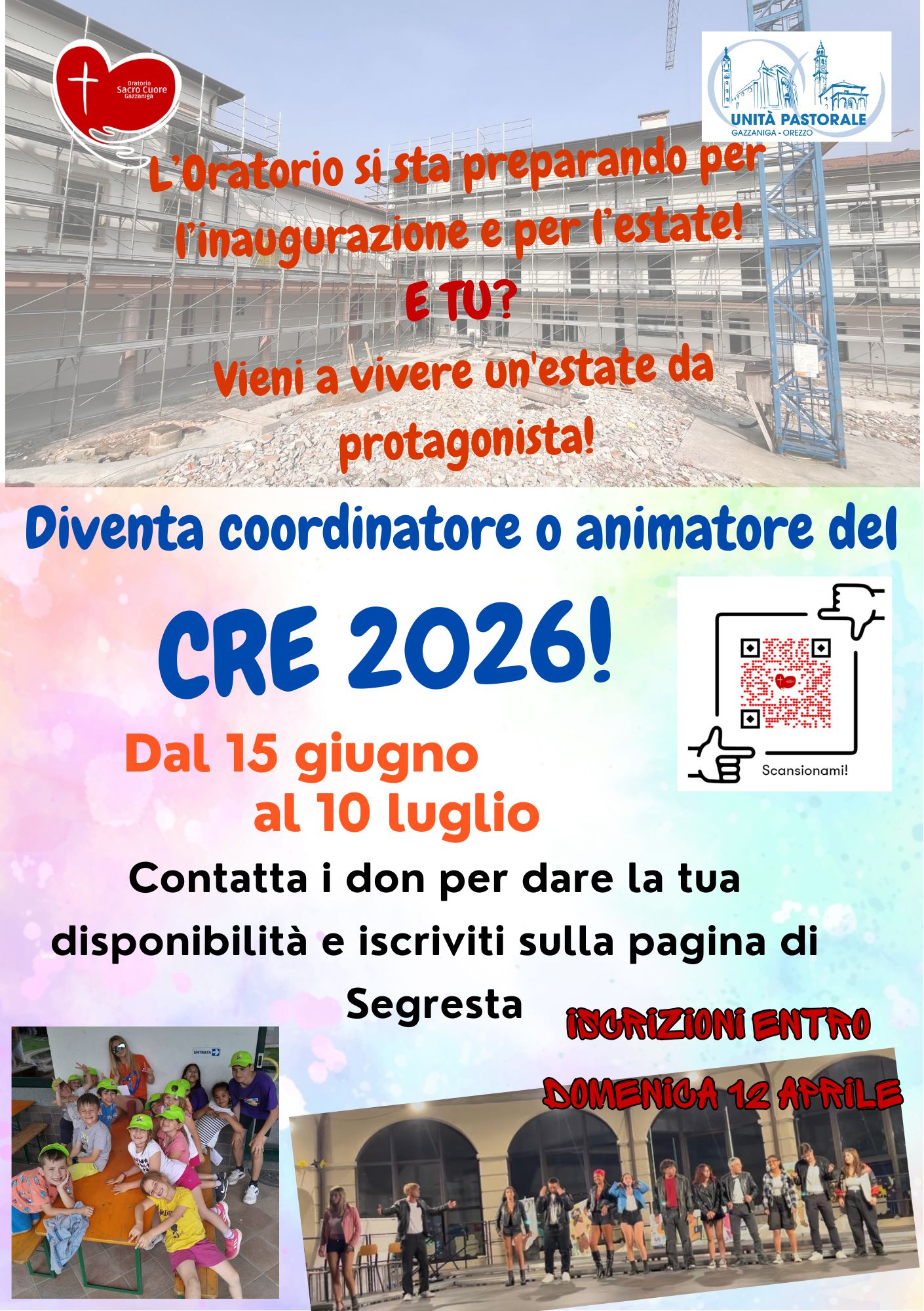 Coordinatori e Animatori CRE 2026